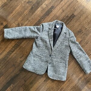 J. Jill Gray Blazer Tailored Knit Jacket